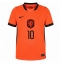 Nederland Memphis Depay #10 Thuis tenue Dames WK 2026 Korte Mouwen