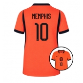 Nederland Memphis Depay #10 Thuis tenue Dames WK 2026 Korte Mouwen