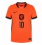 Nederland Memphis Depay #10 Thuis tenue WK 2026 Korte Mouwen