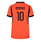 Nederland Memphis Depay #10 Thuis tenue WK 2026 Korte Mouwen