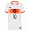 Nederland Memphis Depay #10 Uit tenue Dames WK 2026 Korte Mouwen