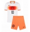 Nederland Memphis Depay #10 Uit tenue Kids WK 2026 Korte Mouwen (+ broek)