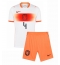 Nederland Virgil van Dijk #4 Uit tenue Kids WK 2026 Korte Mouwen (+ broek)
