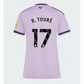 Newcastle United Bazoumana Toure #17 Derde tenue Dames 2026-27 Korte Mouwen