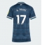 Newcastle United Bazoumana Toure #17 Uit tenue Dames 2026-27 Korte Mouwen