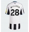 Newcastle United Joe Willock #28 Thuis tenue Dames 2025-26 Korte Mouwen