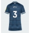 Newcastle United Lewis Hall #3 Uit tenue Dames 2026-27 Korte Mouwen