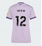 Newcastle United Malick Thiaw #12 Derde tenue Dames 2026-27 Korte Mouwen
