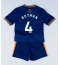 Newcastle United Sven Botman #4 Derde tenue Kids 2025-26 Korte Mouwen (+ broek)