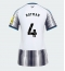 Newcastle United Sven Botman #4 Thuis tenue Dames 2026-27 Korte Mouwen