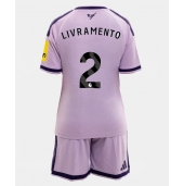 Newcastle United Tino Livramento #2 Derde tenue Kids 2026-27 Korte Mouwen (+ broek)