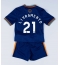 Newcastle United Tino Livramento #21 Derde tenue Kids 2025-26 Korte Mouwen (+ broek)