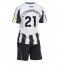 Newcastle United Tino Livramento #21 Thuis tenue Kids 2025-26 Korte Mouwen (+ broek)