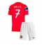 Noorwegen Alexander Sorloth #7 Thuis tenue Kids WK 2026 Korte Mouwen (+ broek)