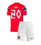 Noorwegen Antonio Nusa #20 Thuis tenue Kids WK 2026 Korte Mouwen (+ broek)