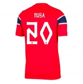 Noorwegen Antonio Nusa #20 Thuis tenue WK 2026 Korte Mouwen