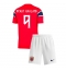 Noorwegen Erling Haaland #9 Thuis tenue Kids WK 2026 Korte Mouwen (+ broek)