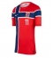 Noorwegen Jorgen Strand Larsen #11 Thuis tenue Dames WK 2026 Korte Mouwen