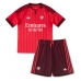 Olympique Lyonnais Uit tenue Kids 2026-27 Korte Mouwen (+ broek)