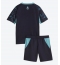Olympique de Marseille Uit tenue Kids 2026-27 Korte Mouwen (+ broek)
