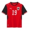 Oostenrijk Christoph Baumgartner #19 Thuis tenue WK 2026 Korte Mouwen