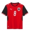 Oostenrijk David Alaba #8 Thuis tenue WK 2026 Korte Mouwen