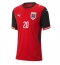 Oostenrijk Konrad Laimer #20 Thuis tenue Dames WK 2026 Korte Mouwen
