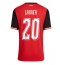 Oostenrijk Konrad Laimer #20 Thuis tenue Dames WK 2026 Korte Mouwen