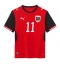 Oostenrijk Michael Gregoritsch #11 Thuis tenue WK 2026 Korte Mouwen