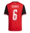 Oostenrijk Nicolas Seiwald #6 Thuis tenue Kids WK 2026 Korte Mouwen (+ broek)