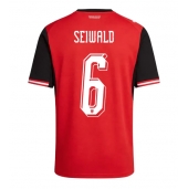 Oostenrijk Nicolas Seiwald #6 Thuis tenue WK 2026 Korte Mouwen