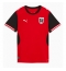 Oostenrijk Thuis tenue Dames WK 2026 Korte Mouwen