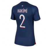 Paris Saint-Germain Achraf Hakimi #2 Thuis tenue Dames 2023-24 Korte Mouwen