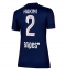 Paris Saint-Germain Achraf Hakimi #2 Thuis tenue Dames 2025-26 Korte Mouwen
