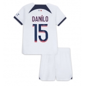 Paris Saint-Germain Danilo Pereira #15 Uit tenue Kids 2023-24 Korte Mouwen (+ broek)