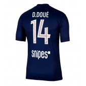 Paris Saint-Germain Desire Doue #14 Thuis tenue 2025-26 Korte Mouwen