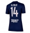 Paris Saint-Germain Desire Doue #14 Thuis tenue Dames 2025-26 Korte Mouwen