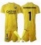 Paris Saint-Germain Gianluigi Donnarumma #1 Keeper Derde tenue Kids 2024-25 Korte Mouwen (+ broek)