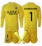 Paris Saint-Germain Gianluigi Donnarumma #1 Keeper Derde tenue Kids 2024-25 Lange Mouwen (+ broek)
