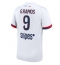 Paris Saint-Germain Goncalo Ramos #9 Uit tenue 2025-26 Korte Mouwen