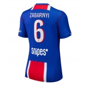 Paris Saint-Germain Ilya Zabarnyi #6 Thuis tenue Dames 2026-27 Korte Mouwen