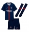 Paris Saint-Germain Joao Neves #87 Thuis tenue Kids 2025-26 Korte Mouwen (+ broek)