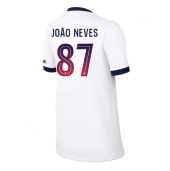 Paris Saint-Germain Joao Neves #87 Uit tenue Dames 2026-27 Korte Mouwen