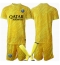 Paris Saint-Germain Keeper Derde tenue Kids 2024-25 Korte Mouwen (+ broek)