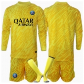 Paris Saint-Germain Keeper Derde tenue Kids 2024-25 Lange Mouwen (+ broek)