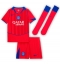 Paris Saint-Germain Khvicha Kvaratskhelia #7 Derde tenue Kids 2025-26 Korte Mouwen (+ broek)