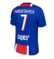 Paris Saint-Germain Khvicha Kvaratskhelia #7 Thuis tenue 2026-27 Korte Mouwen