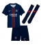 Paris Saint-Germain Khvicha Kvaratskhelia #7 Thuis tenue Kids 2025-26 Korte Mouwen (+ broek)