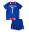 Paris Saint-Germain Khvicha Kvaratskhelia #7 Thuis tenue Kids 2026-27 Korte Mouwen (+ broek)