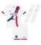 Paris Saint-Germain Khvicha Kvaratskhelia #7 Uit tenue Kids 2025-26 Korte Mouwen (+ broek)